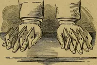An illustration from What shall we do to-night? or, Social amusements for evening parties. Furnishing complete and varied programmes for twenty-six entertainments (1873)