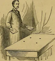 An illustration from What shall we do to-night? or, Social amusements for evening parties. Furnishing complete and varied programmes for twenty-six entertainments (1873)