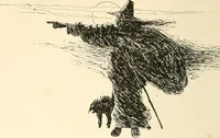 An illustration from What they say in New England; a book of signs, sayings, and superstitions (1896)