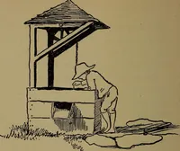 An illustration from What they say in New England; a book of signs, sayings, and superstitions (1896)