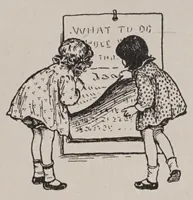 An illustration from What to do the whole year through; twelve month of happy activities for children (1929)