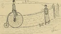 An illustration from The wheel (1880)