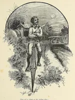 Picture 3 of 12 from Wheel songs : poems of bicycling (1884), leaf 23