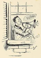An illustration from Wheel songs : poems of bicycling (1884)