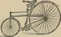 An illustration from Wheels and wheeling; an indispensable handbook for cyclists, with over two hundred illustrations (1892)