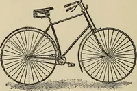 An illustration from Wheels and wheeling; an indispensable handbook for cyclists, with over two hundred illustrations (1892)