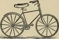 An illustration from Wheels and wheeling; an indispensable handbook for cyclists, with over two hundred illustrations (1892)