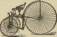 An illustration from Wheels and wheeling; an indispensable handbook for cyclists, with over two hundred illustrations (1892)