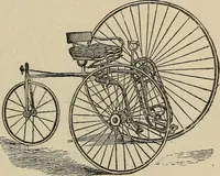 An illustration from Wheels and wheeling; an indispensable handbook for cyclists, with over two hundred illustrations (1892)