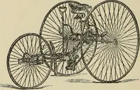 An illustration from Wheels and wheeling; an indispensable handbook for cyclists, with over two hundred illustrations (1892)