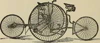 An illustration from Wheels and wheeling; an indispensable handbook for cyclists, with over two hundred illustrations (1892)