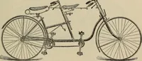 An illustration from Wheels and wheeling; an indispensable handbook for cyclists, with over two hundred illustrations (1892)