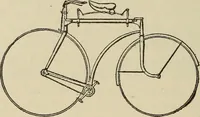 An illustration from Wheels and wheeling; an indispensable handbook for cyclists, with over two hundred illustrations (1892)
