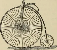 An illustration from Wheels and wheeling; an indispensable handbook for cyclists, with over two hundred illustrations (1892)