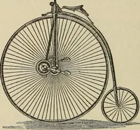An illustration from Wheels and wheeling; an indispensable handbook for cyclists, with over two hundred illustrations (1892)