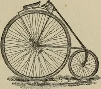 An illustration from Wheels and wheeling; an indispensable handbook for cyclists, with over two hundred illustrations (1892)