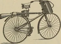 An illustration from Wheels and wheeling; an indispensable handbook for cyclists, with over two hundred illustrations (1892)