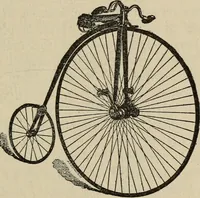 An illustration from Wheels and wheeling; an indispensable handbook for cyclists, with over two hundred illustrations (1892)