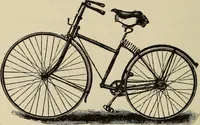 An illustration from Wheels and wheeling; an indispensable handbook for cyclists, with over two hundred illustrations (1892)