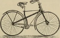 An illustration from Wheels and wheeling; an indispensable handbook for cyclists, with over two hundred illustrations (1892)
