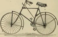 An illustration from Wheels and wheeling; an indispensable handbook for cyclists, with over two hundred illustrations (1892)