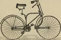 An illustration from Wheels and wheeling; an indispensable handbook for cyclists, with over two hundred illustrations (1892)