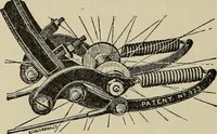 An illustration from Wheels and wheeling; an indispensable handbook for cyclists, with over two hundred illustrations (1892)