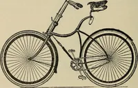 An illustration from Wheels and wheeling; an indispensable handbook for cyclists, with over two hundred illustrations (1892)