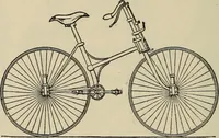 An illustration from Wheels and wheeling; an indispensable handbook for cyclists, with over two hundred illustrations (1892)