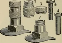 An illustration from Wheels and wheeling; an indispensable handbook for cyclists, with over two hundred illustrations (1892)