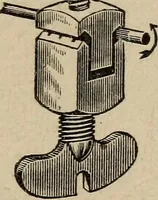 An illustration from Wheels and wheeling; an indispensable handbook for cyclists, with over two hundred illustrations (1892)