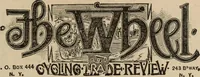 An illustration from Wheels and wheeling; an indispensable handbook for cyclists, with over two hundred illustrations (1892)