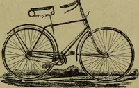 An illustration from Wheels and wheeling; an indispensable handbook for cyclists, with over two hundred illustrations (1892)