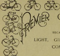 An illustration from Wheels and wheeling; an indispensable handbook for cyclists, with over two hundred illustrations (1892)
