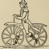 An illustration from Wheels and wheeling; an indispensable handbook for cyclists, with over two hundred illustrations (1892)