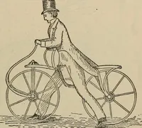An illustration from Wheels and wheeling; an indispensable handbook for cyclists, with over two hundred illustrations (1892)