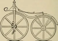 An illustration from Wheels and wheeling; an indispensable handbook for cyclists, with over two hundred illustrations (1892)