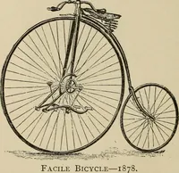 An illustration from Wheels and wheeling; an indispensable handbook for cyclists, with over two hundred illustrations (1892)