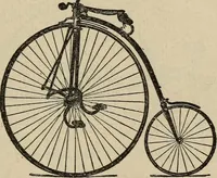 An illustration from Wheels and wheeling; an indispensable handbook for cyclists, with over two hundred illustrations (1892)