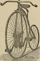 An illustration from Wheels and wheeling; an indispensable handbook for cyclists, with over two hundred illustrations (1892)