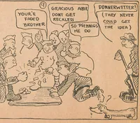 An illustration from "When I was in Germany" (1919)