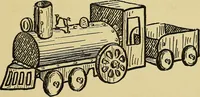 An illustration from When mother lets us make toys; a book which develops ingenuity and inventive power through the making of unique toys out of materials which every boy and girl can get with almost no expense (1915)