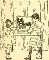 An illustration from When mother lets us play (1911)