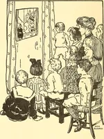 An illustration from When mother lets us play (1911)