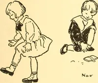 An illustration from When mother lets us play (1911)