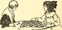 An illustration from When mother lets us play (1911)