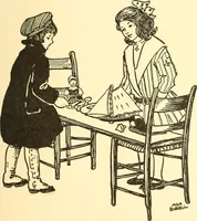 An illustration from When mother lets us play (1911)