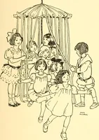 An illustration from When mother lets us play (1911)