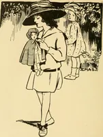 An illustration from When mother lets us sew (1910)