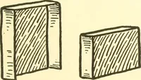An illustration from When mother lets us make paper box furniture; a book which shows children just how to make most attractive toy furniture out of materials which cost practically nothing--toys which give as much pleasure as those from expensive toy shops (1914)